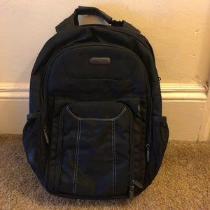 Black Targus Commuter Laptop Travel Backpack